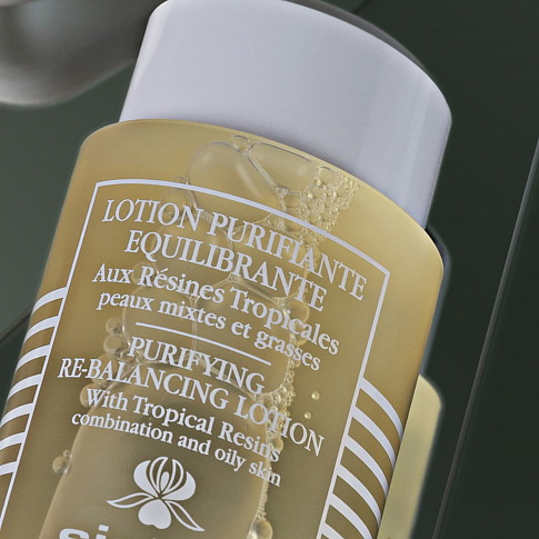 Purifying Re-balancing Lotion with Tropical Resins